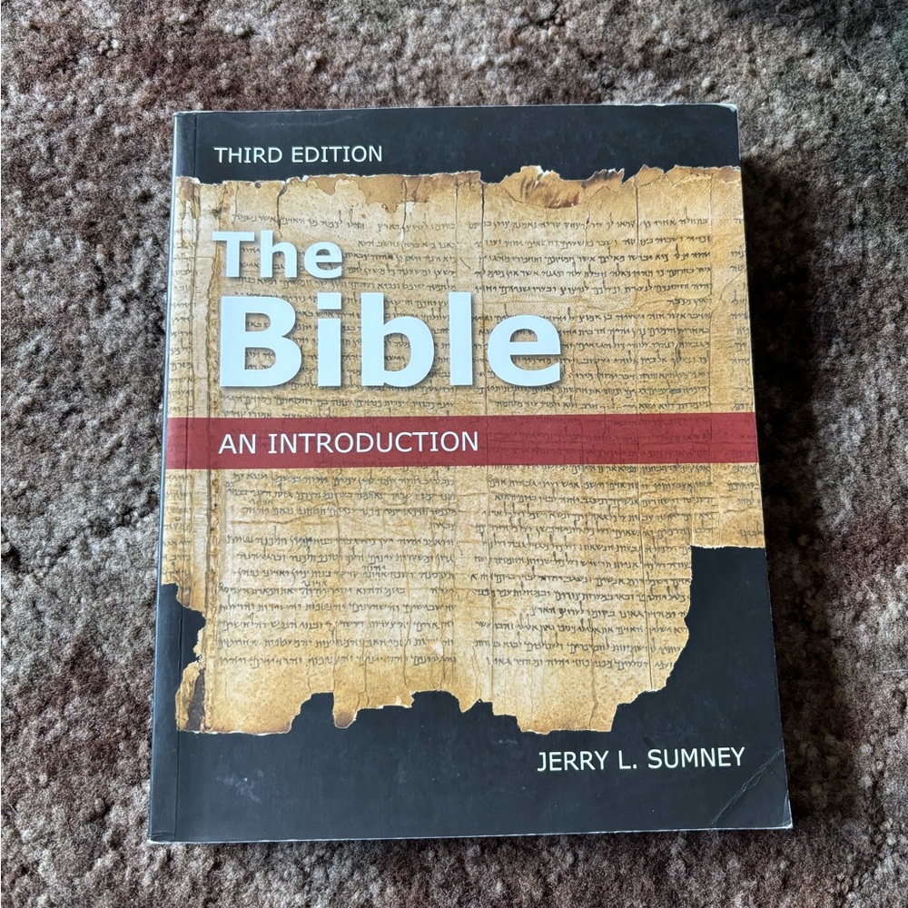 The Bible: An Introduction Third Edition by Jerry L. Sumney